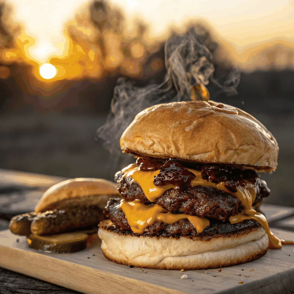 Sultani Smash Burgers Platter